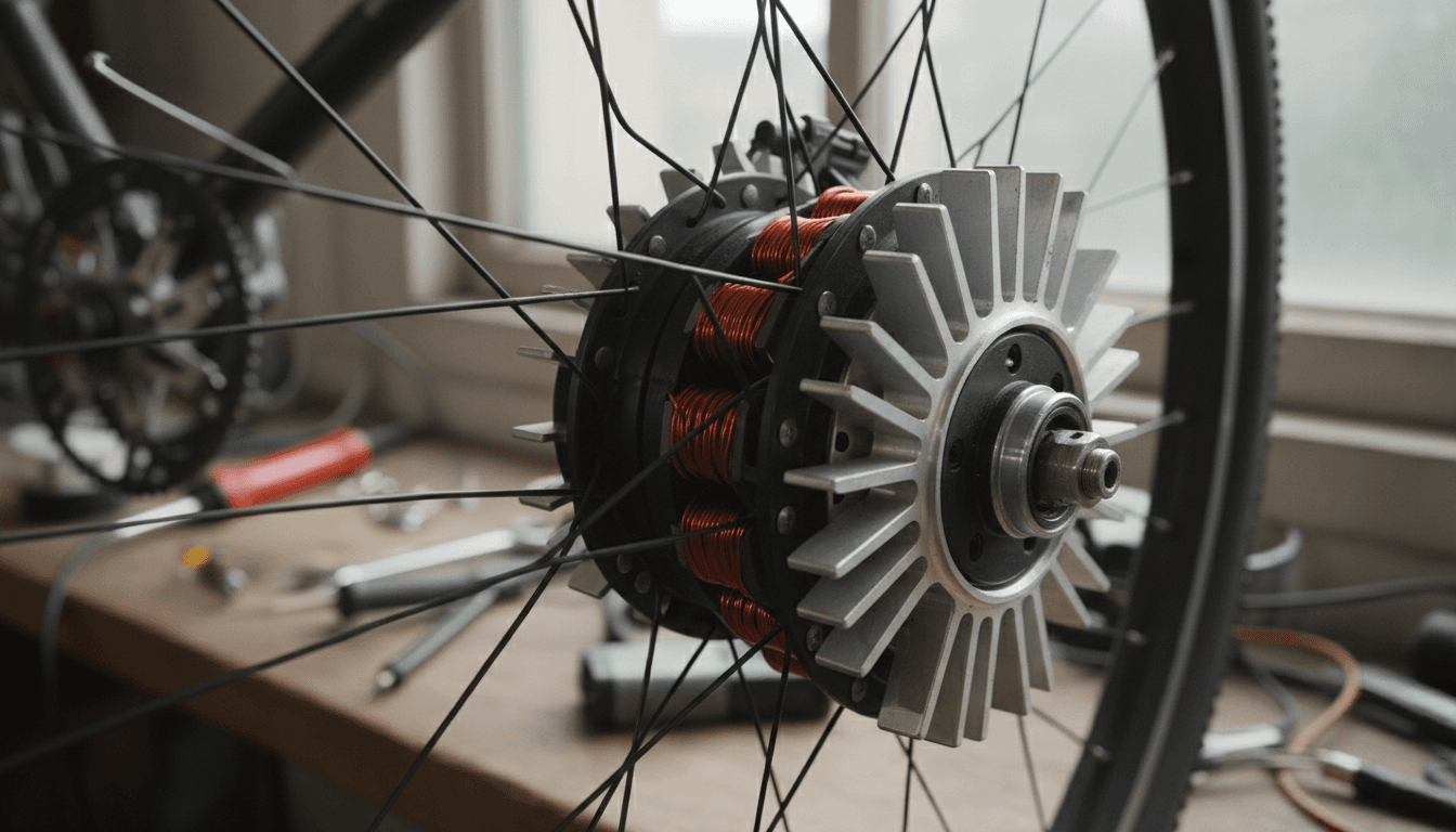 Motor eléctrico de alto rendimiento para bicicletas