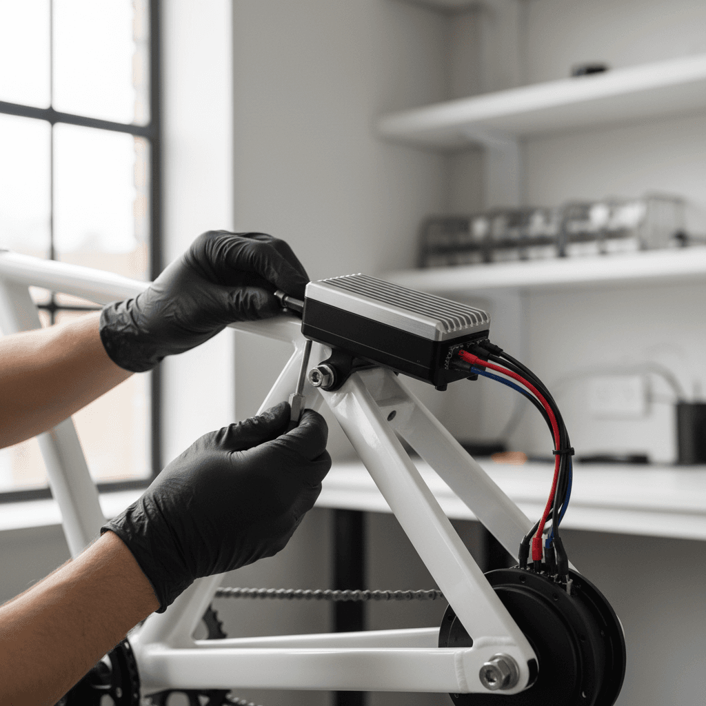 Componentes de motor eléctrico de alta gama para conversión de bicicletas