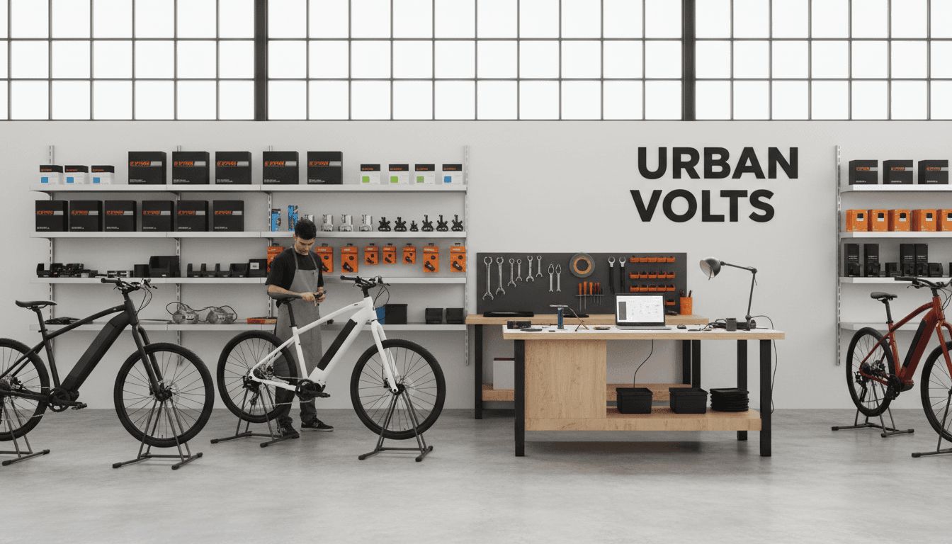 Taller de conversión de bicicletas eléctricas con tecnología profesional